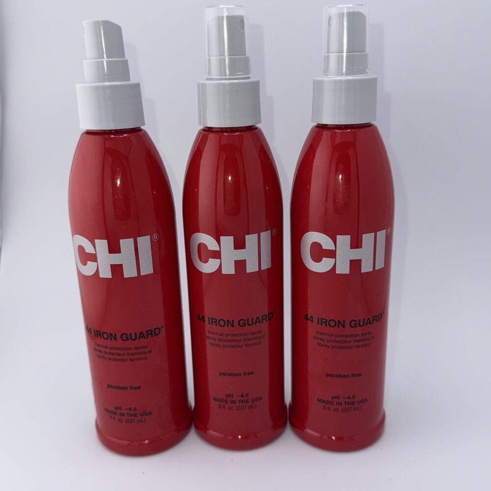 CHI 44 Iron Guard Thermal Protection Spray 8 oz - PACK OF 3